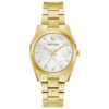 Bulova γυναικείο ρολόι CLASSIC SURVEYOR Gold Stainless Steel Bracelet 97P172
